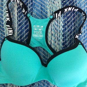 PINK workout push-up bra!